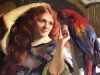 William McGregor Paxton - Reddy and the Macaw